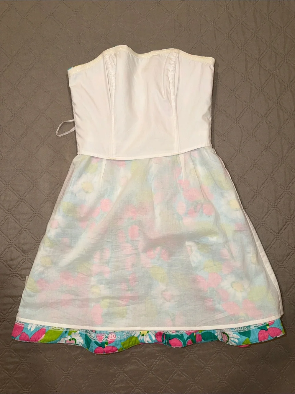 Lilly Pulitzer Turquoise Mini Dress. - Picture 15 of 16
